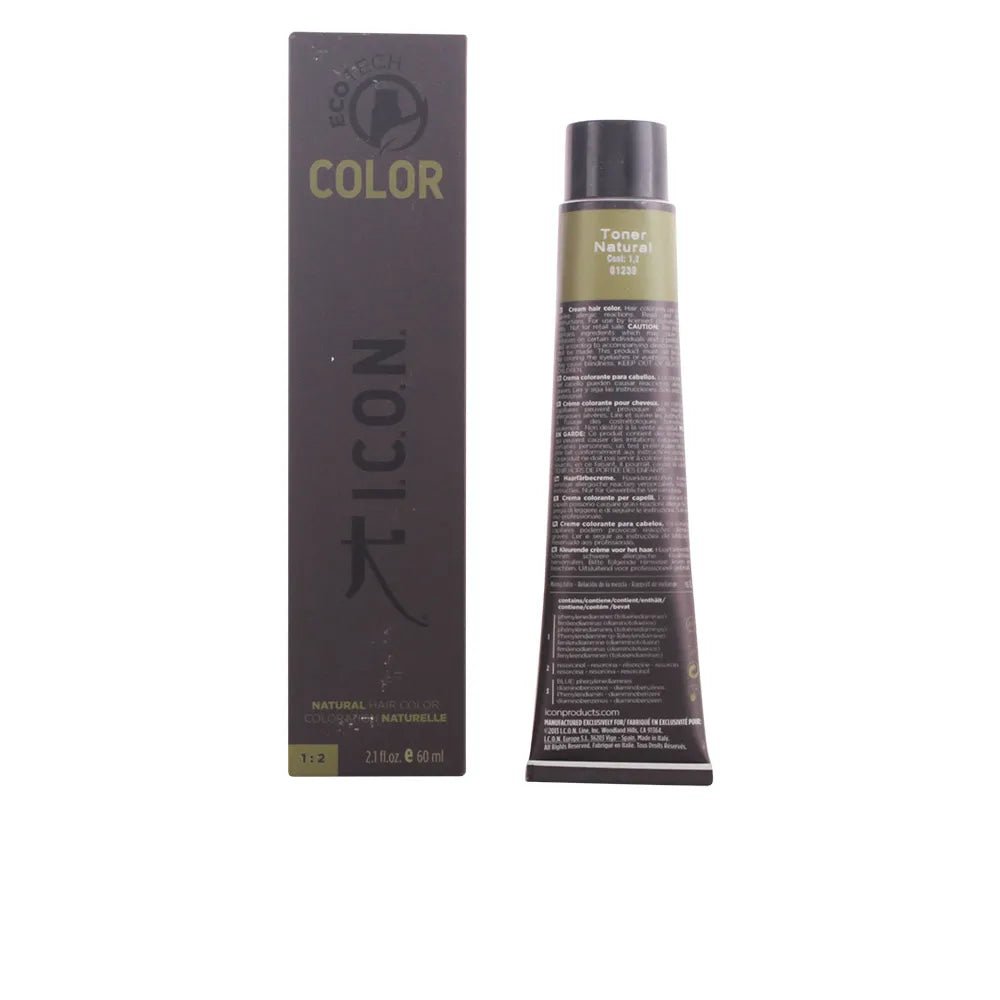 Icon Ecotech Color Natural Hair Color Toner Natural 60ml - InfinityMarket - 