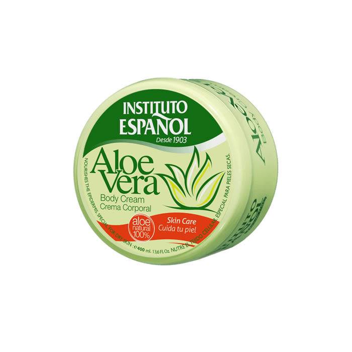 Instituto Español Aloe Vera Body Cream 400ml - InfinityMarket - 