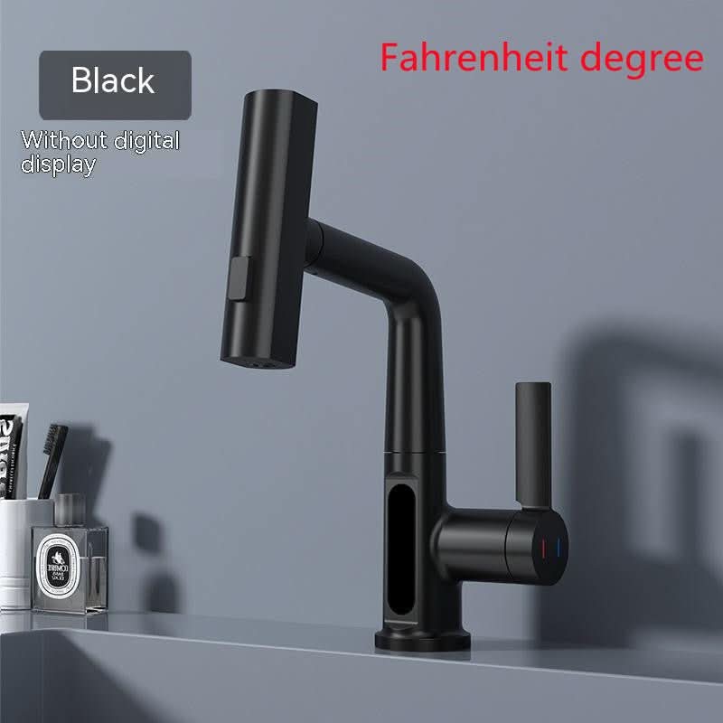 Intelligent Digital Display Faucet Pull - out Basin Faucet Temperatur... - InfinityMarket - 360° - Display Function - Multipurpose
