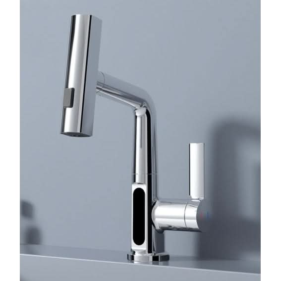 Intelligent Digital Display Faucet Pull - out Basin Faucet Temperatur... - InfinityMarket - 360° - Display Function - Multipurpose