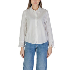 Jacqueline De Yong Camicia Donna - InfinityMarket - Brand_Jacqueline De Yong - Category_Abbigliamento - Color_Bianco