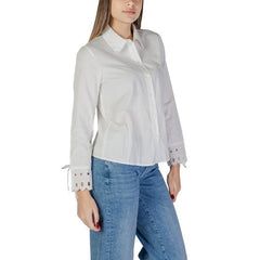 Jacqueline De Yong Camicia Donna - InfinityMarket - Brand_Jacqueline De Yong - Category_Abbigliamento - Color_Bianco