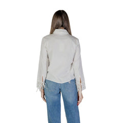 Jacqueline De Yong Camicia Donna - InfinityMarket - Brand_Jacqueline De Yong - Category_Abbigliamento - Color_Bianco