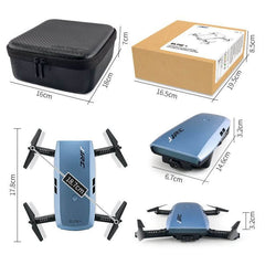 JJRC H47 ELFIE Plus 720P WiFi FPV Foldable Drone with Gravity Senso... - InfinityMarket - 720P WIFI camera - aircraft - altitude