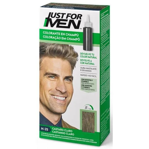 Just For Men shampoo - in haircolor Light Brown 66ml - InfinityMarket - 