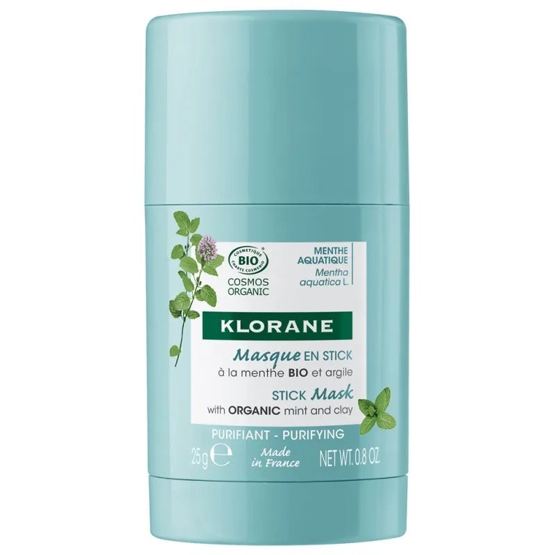 Klorane Aquatic Mint Purifying Stick Mask 25g - InfinityMarket - 