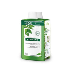 Klorane Duplo Nettle Shampoo 2x400ml - InfinityMarket - 