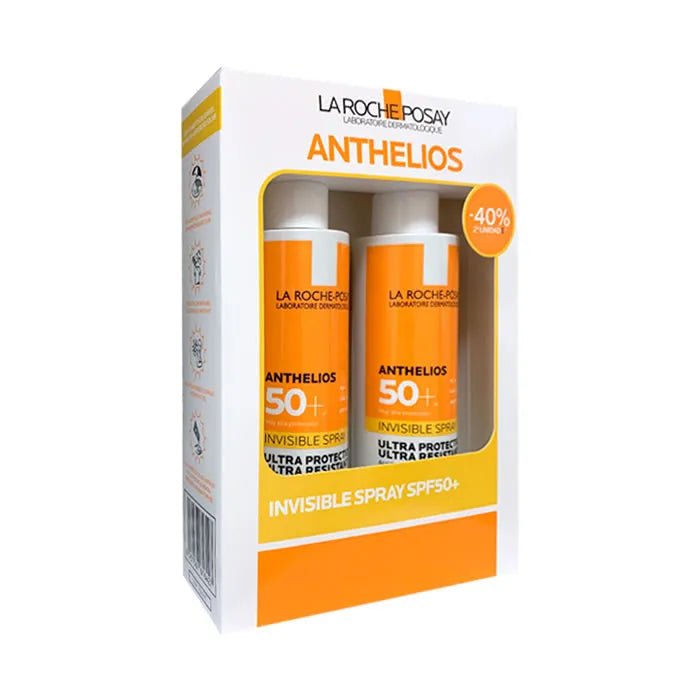 La Roche Posay Anthelios Invisible Spray Spf50 2x200ml - InfinityMarket - 