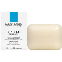 La Roche Posay LipikarLipid Enriched Cleansing Bar 150g - InfinityMarket - 