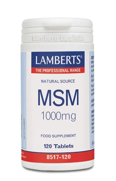 Lamberts Msm 1000 Mg 120 Tabs - InfinityMarket - 