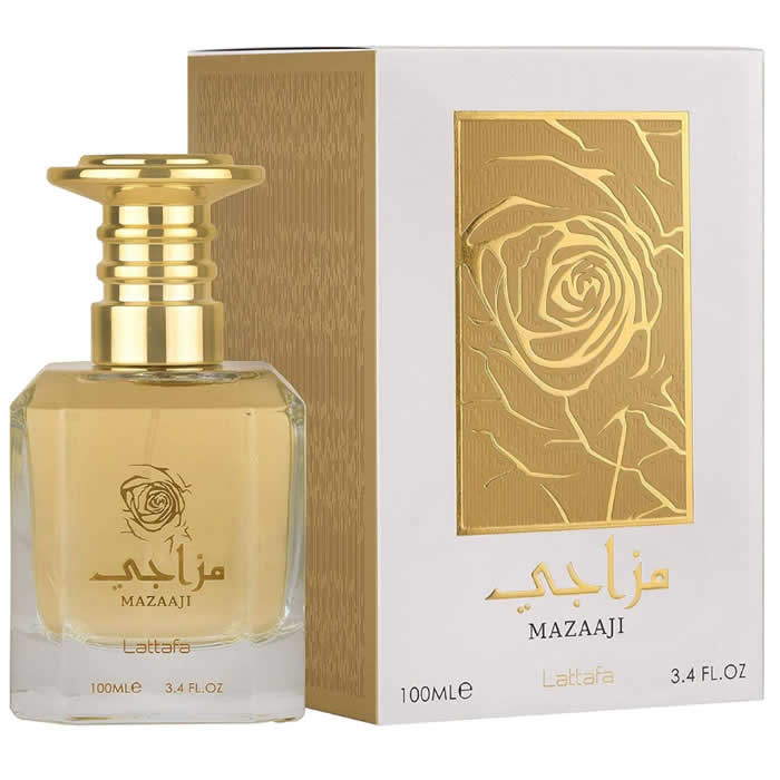 LATTAFA MAZAAJI EAU DE PARFUM SPRAY 100ML - InfinityMarket - 