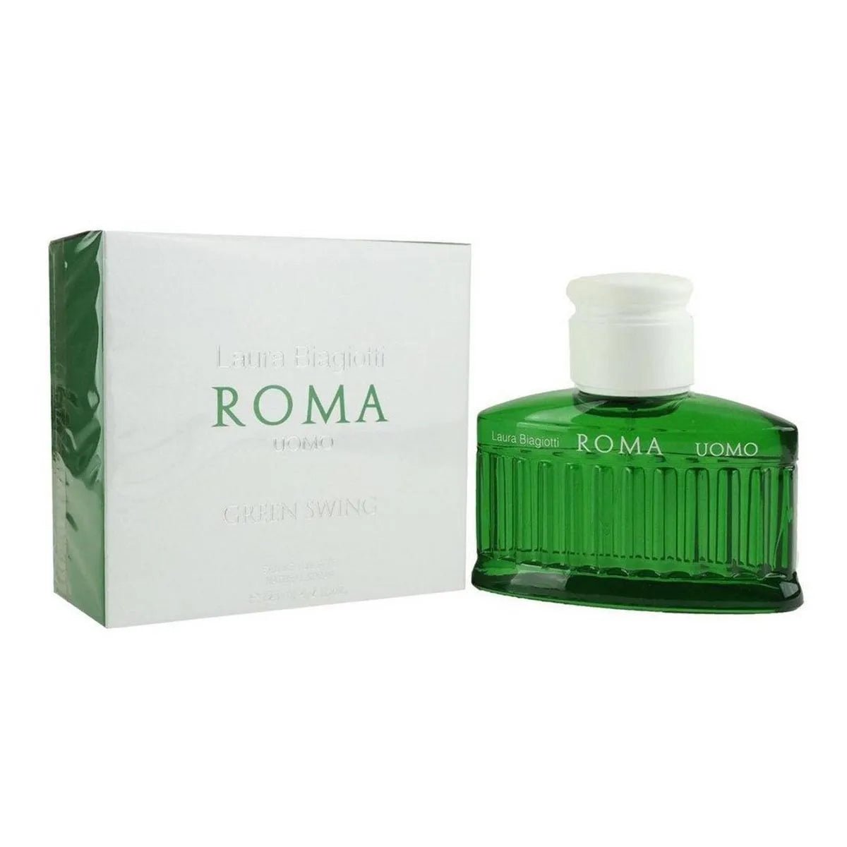 Laura Biagiotti Roma Uomo Eau De Toilette Green Swing 200ml Spray - InfinityMarket - 