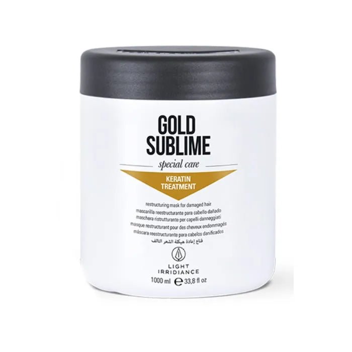 Light Irridiance Gold Sublime Keratin Treatment Mask 1000ml InfinityMarket