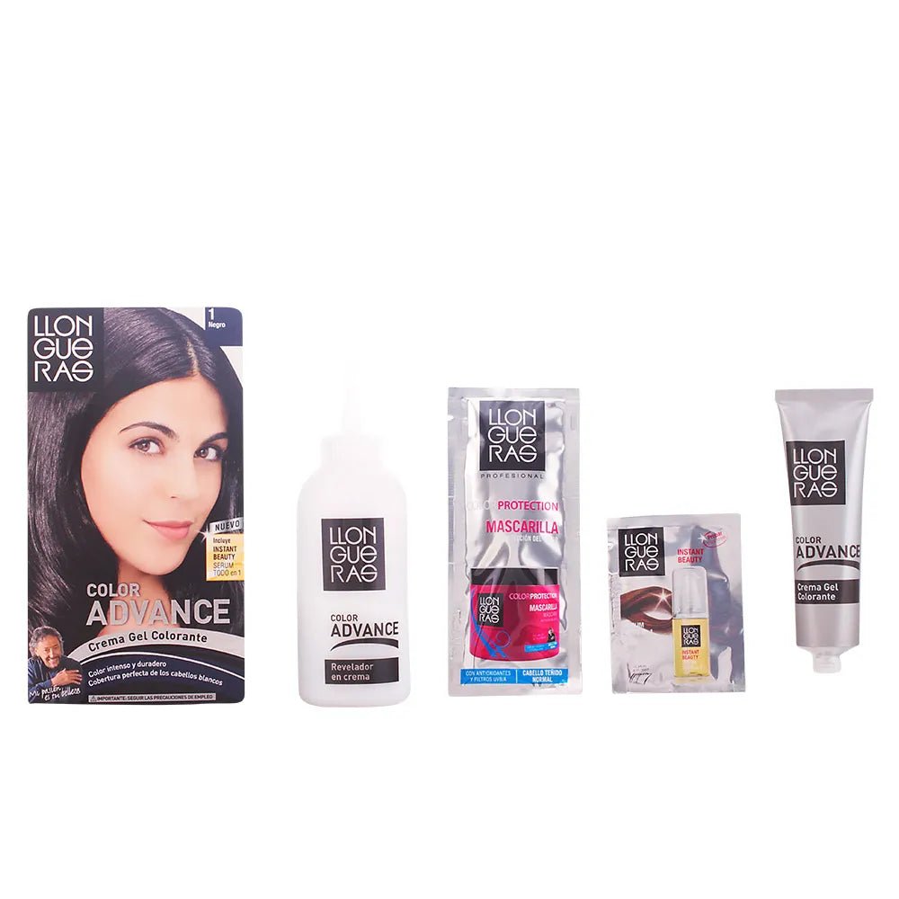 Llongueras Color Advance Hair Colour 1 Natural Black - InfinityMarket - 