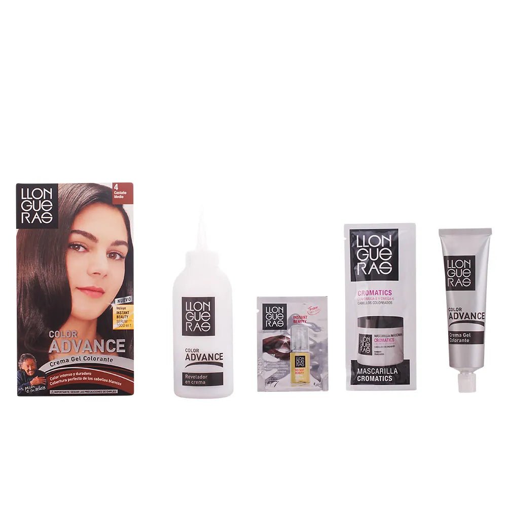 Llongueras Color Advance Hair Colour 4 Medium Brown - InfinityMarket - 