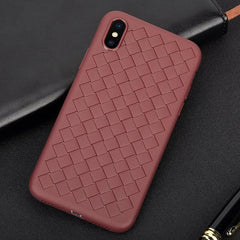 Luxury fabric grid smartphone case-InfinityMarket 