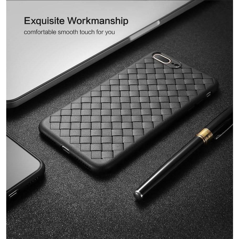 Luxury fabric grid smartphone case-InfinityMarket 
