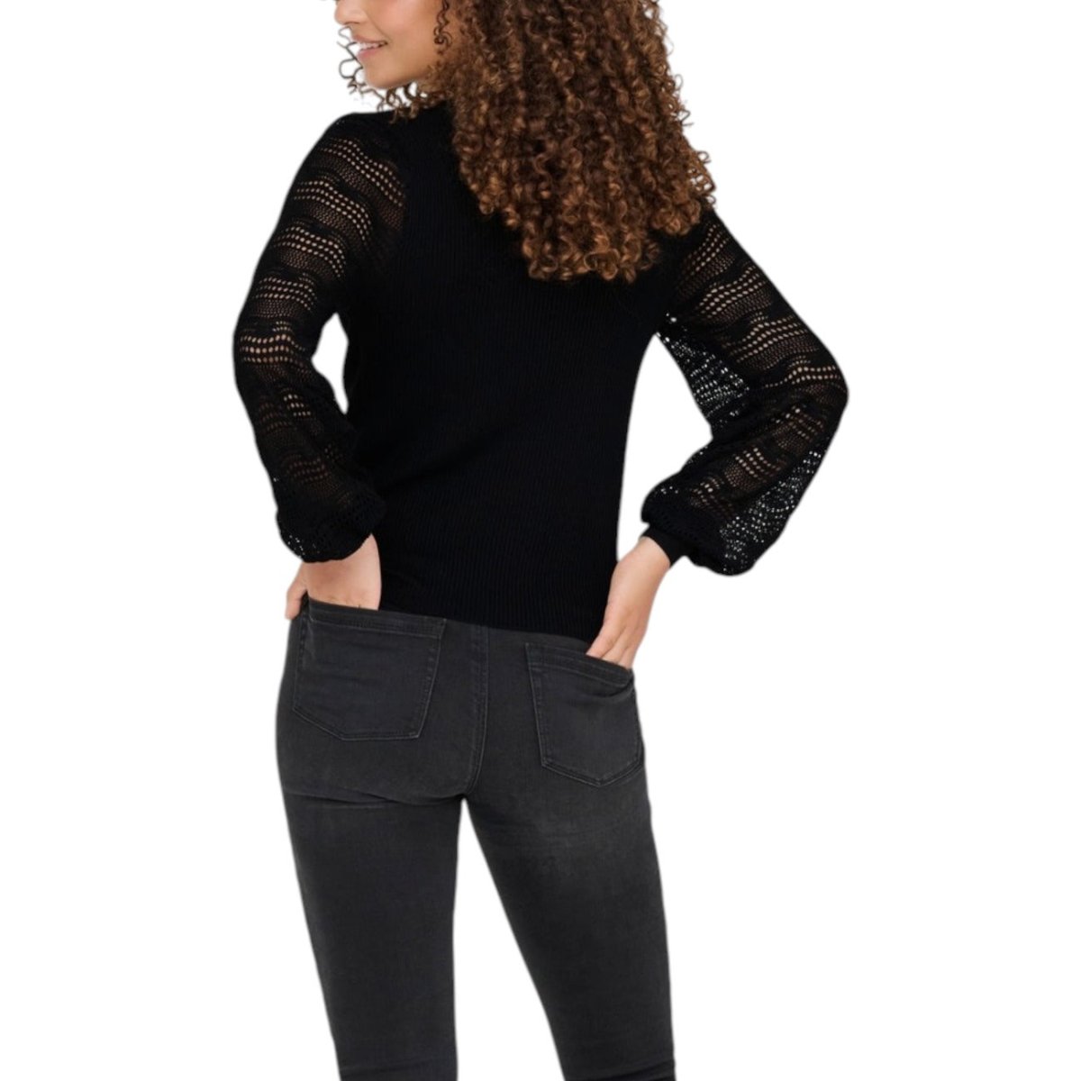 Maglia Donna Autunno Inverno - Only - InfinityMarket - Brand_Only - Category_Abbigliamento - Color_Nero