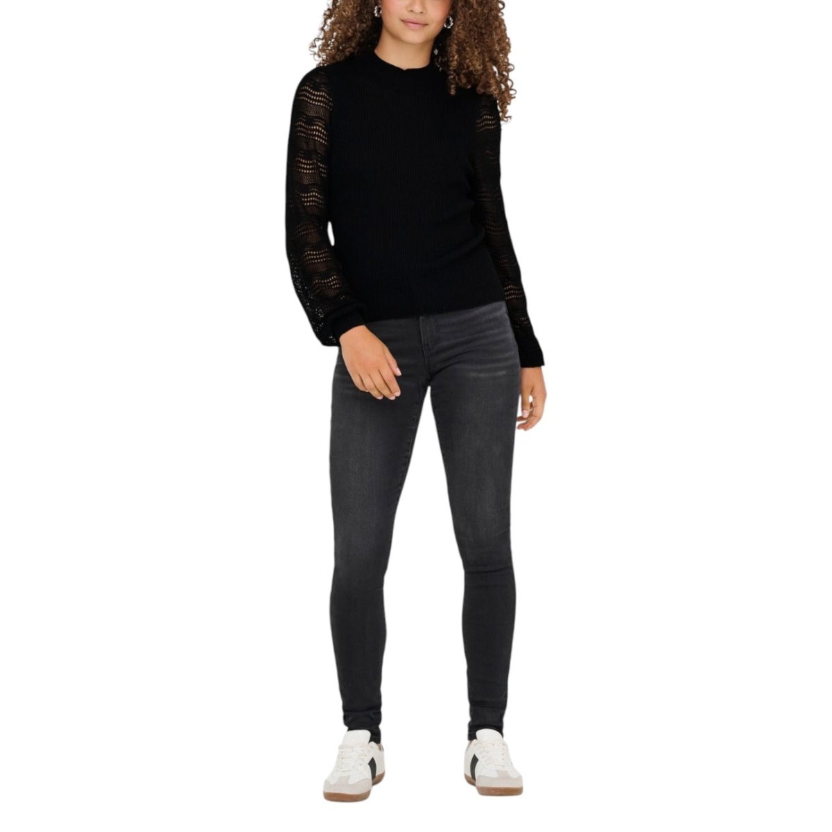 Maglia Donna Autunno Inverno - Only - InfinityMarket - Brand_Only - Category_Abbigliamento - Color_Nero