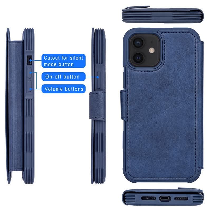 Magnetic Phone Case Flip Card Phone Holster-InfinityMarket 