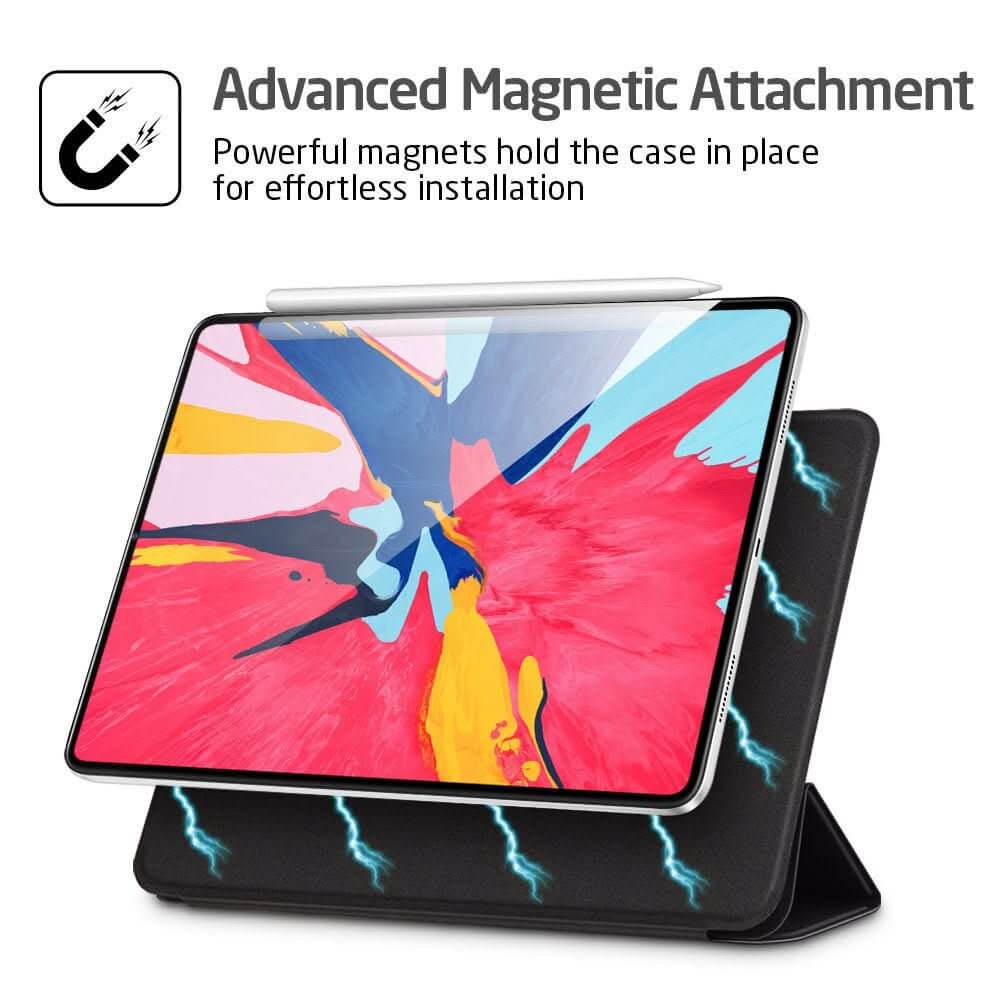 Magnetic Smart Case for iPad Pro 11: Trifold Stand & Cover