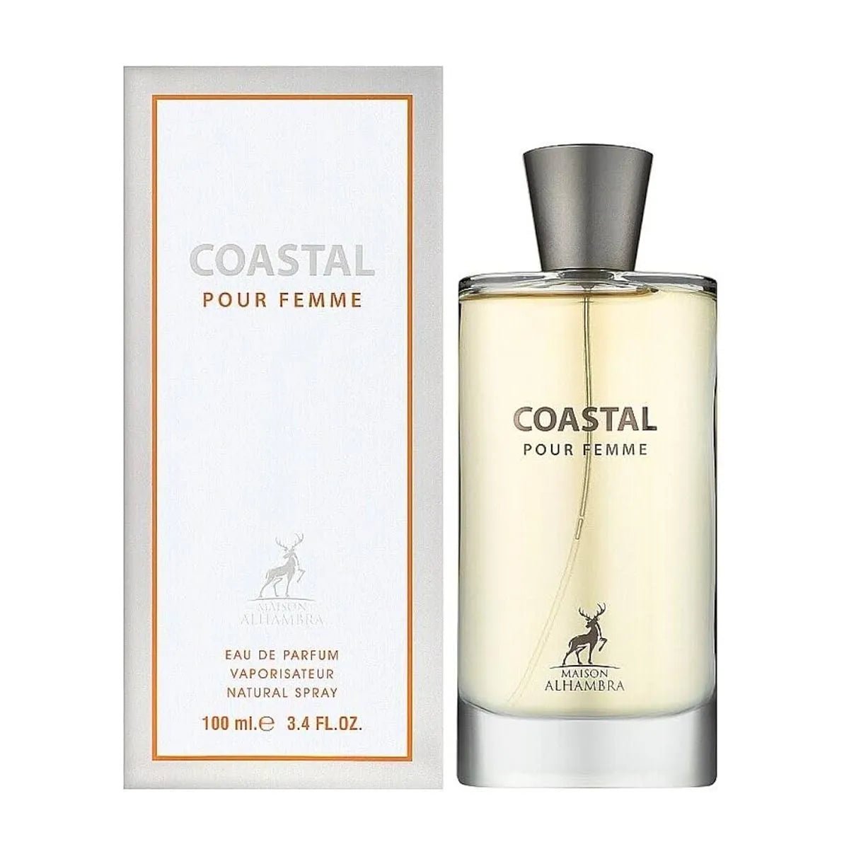 Maison Alhambra Coastal Eau De Parfum Pour Femme 100ml Spray - InfinityMarket - 