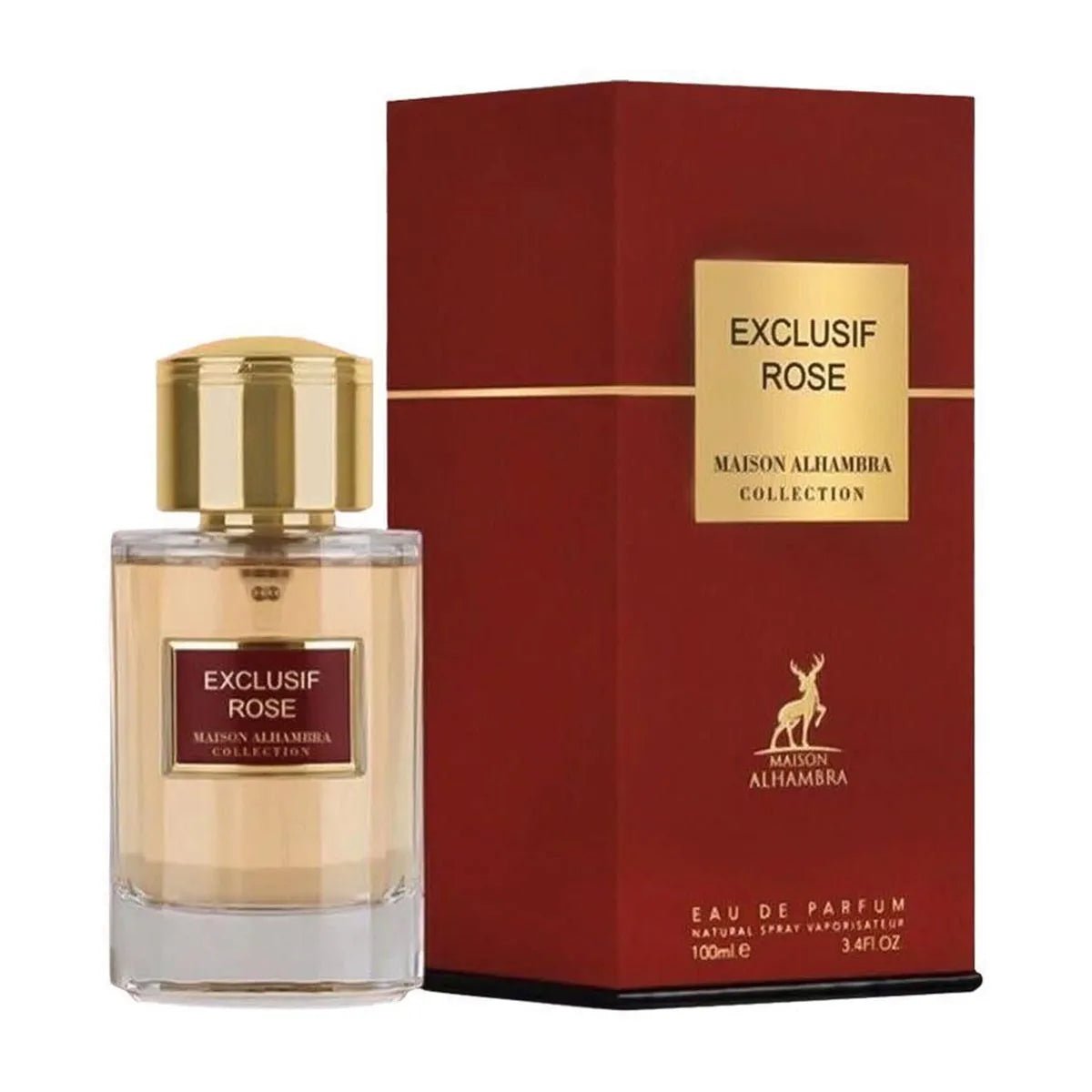 Maison Alhambra Collecion Exclusif Rose Eau De Parfum 100ml Spray - InfinityMarket - 