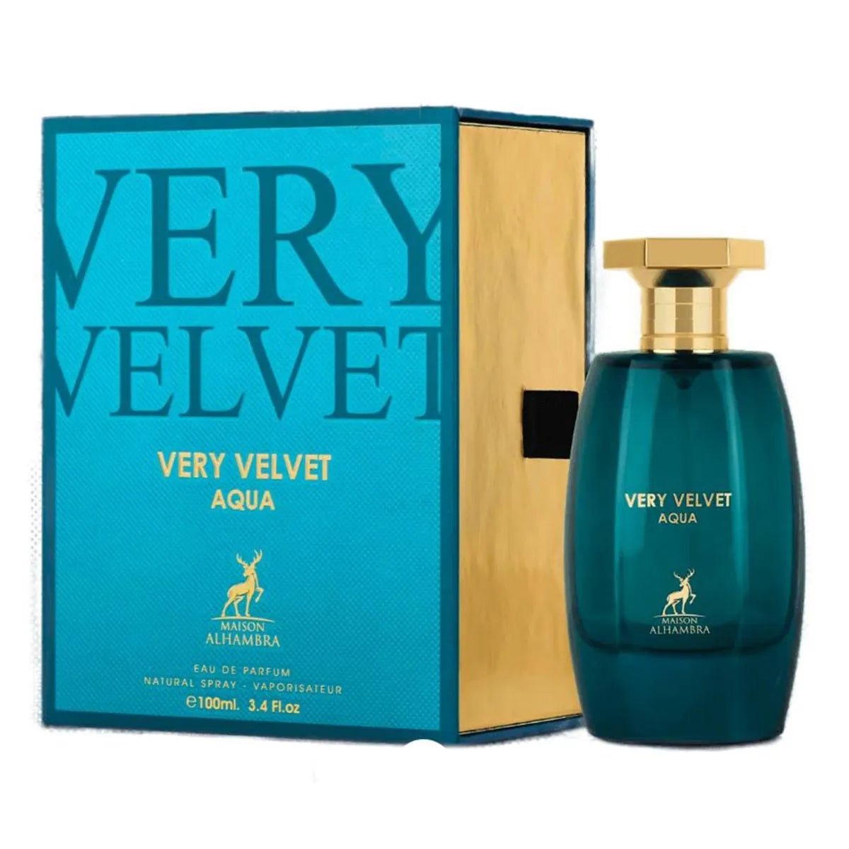 Maison Alhambra Very Velvet Aqua Velvet Velvet Eau De Parfum 100ml Spray - InfinityMarket - 