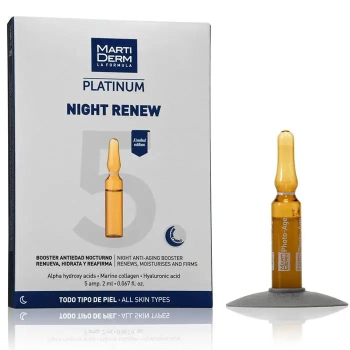 Martiderm Night Renew 5 Ampoules - InfinityMarket - 