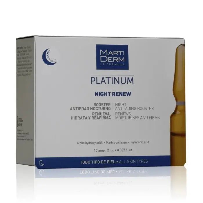 Martiderm Platinum Night Renew 10x2ml Ampoules - InfinityMarket - 