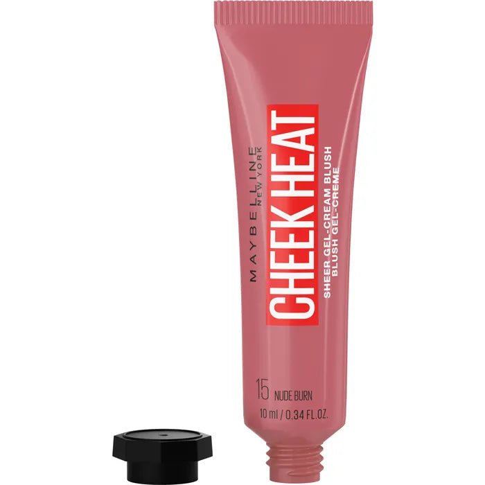 Maybelline Cheek Heat Gel - Cream Blush 15 Nude Burn - InfinityMarket - 