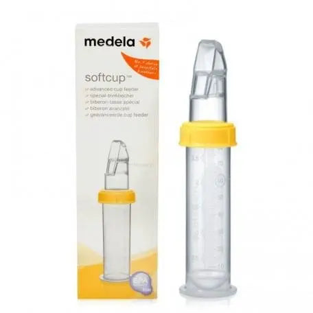Medela Softcup Baby Bottle With Spoon 80ml - InfinityMarket - 