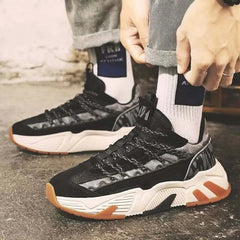 Men's Chunky Breathable Sports Running Shoes-InfinityMarket 