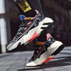 Men's Chunky Breathable Sports Running Shoes-InfinityMarket 