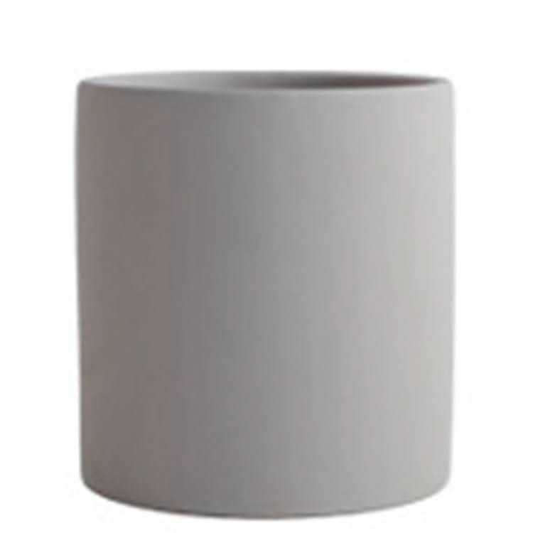 Morandi Straight Tube Ceramic Flower Vase – Contrasting Colors & Pe... - InfinityMarket - Ceramic - clay - Colorful