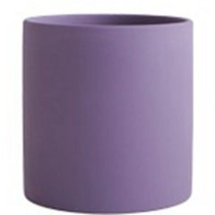 Morandi Straight Tube Ceramic Flower Vase – Contrasting Colors & Pe... - InfinityMarket - Ceramic - clay - Colorful