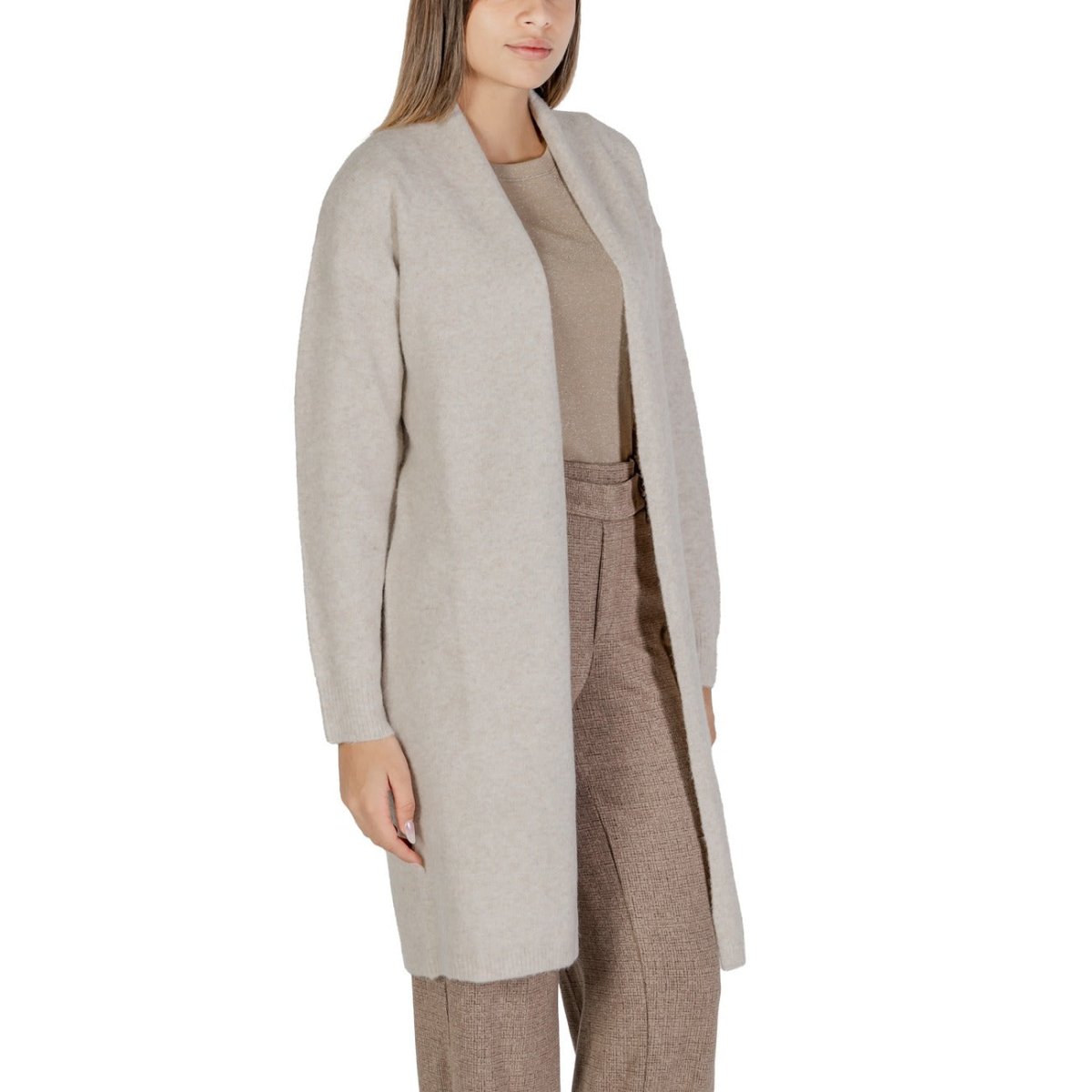 Morgan De Toi Cardigan Donna - InfinityMarket - Brand_Morgan De Toi - Category_Abbigliamento - Color_Beige