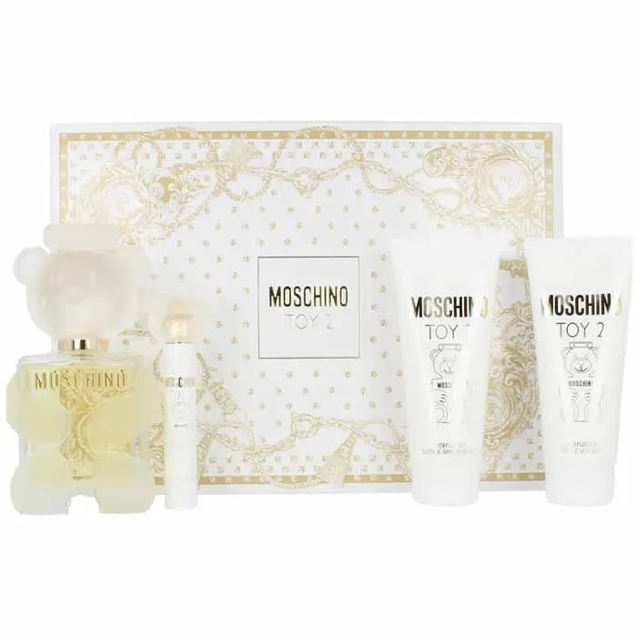 Moschino Toy 2 Eau De Parfum Spray 100ml Set 4 Pieces - InfinityMarket - 
