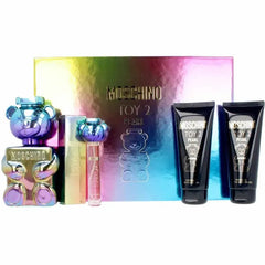 Moschino Toy 2 Pearl Eau De Parfum Spray 100ml Set 4 Pieces - InfinityMarket - 