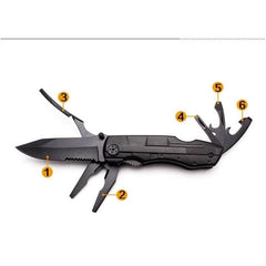 Multi - Purpose Folding Knife Clamp Tool - Portable Pliers for Outdoo... - InfinityMarket - Army - Camping - Camping tools