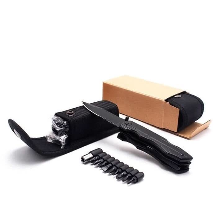 Multi - Purpose Folding Knife Clamp Tool - Portable Pliers for Outdoo... - InfinityMarket - Army - Camping - Camping tools