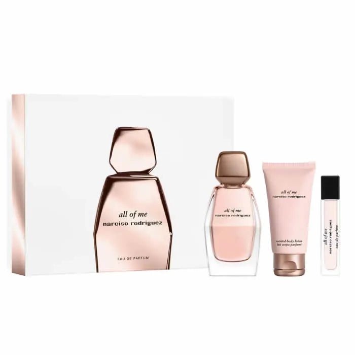 Narciso Rodriguez All Of Me Eau De Parfum Spray 90ml Set 3 Pieces - InfinityMarket - 
