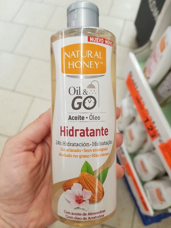 Natural Honey Bb Rosa Mosqueta Oil y Go Aceite Corporal 300ml - InfinityMarket - 
