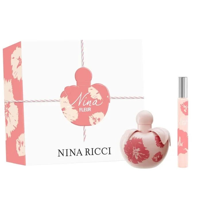 Nina Ricci Nina Fleur Eau De Toilette Spray 50ml Set 2 Pieces - InfinityMarket - 