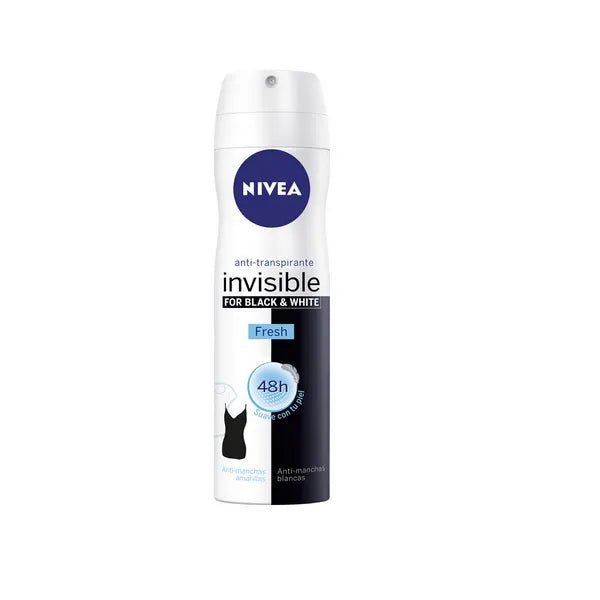 Nivea Invisible White And Black Fresh Spray 200ml - InfinityMarket - 