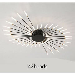 Nordic Minimalist Modern Atmosphere Living Room Fireworks Led Ceili... - InfinityMarket - Chandelier - Corridor Lights - Illuminazione