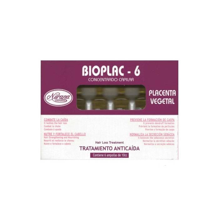 Nurana Bioplac - 6 Anti Hair Loss Treatment Ampoules 6x10ml - InfinityMarket - 