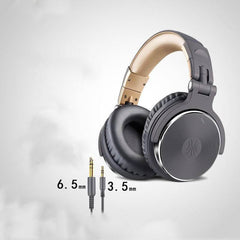 OneOdio Wired DJ Headphones - Hi - Res Audio, Extra Bass, Foldable - InfinityMarket - AMPs - audio jack - Dj
