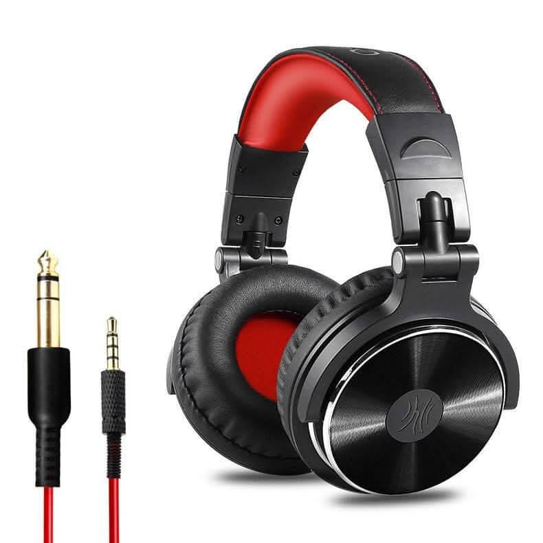 OneOdio Wired DJ Headphones - Hi - Res Audio, Extra Bass, Foldable - InfinityMarket - AMPs - audio jack - Dj