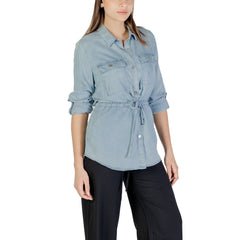 Only Blouse Donna - InfinityMarket - Brand_Only - Category_Abbigliamento - Color_Azzurro